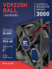 Вентилятор  VD 9225H Ball (качения) 12V, 3000 об.мин, 0,3А - st-e.info - Чебоксары