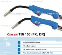 Горелка для полуавтоматической сварки TBi 240-blue-ESG, длина 4 метра - st-e.info - Чебоксары