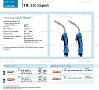 Горелка для полуавтоматической сварки TBi 250 Expert, длина 3 m. - st-e.info - Чебоксары