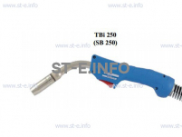 Горелка для полуавтоматической сварки TBi 250-blue-ESG, длина 5 метров - st-e.info - Чебоксары