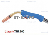 Горелка для полуавтоматической сварки TBi 260-blue-ESG, длина 3 метра - st-e.info - Чебоксары