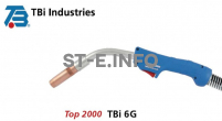 Горелка для полуавтоматической сварки TBI 6G-S-blue-ESG, длина 3 метра - st-e.info - Чебоксары