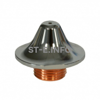 Сопло двойное хромированное 1,2 мм арт. 1572361-1.2 - st-e.info - Чебоксары