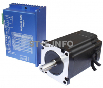 Шаговые двигатели с контроллером управления NEMA 34 - 86HSE4N-BC38 - st-e.info - Чебоксары