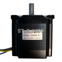 Двухфазный шаговый двигатель 57HS56-1504А08-D21 вал 8,00 мм - st-e.info - Чебоксары