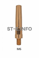 Наконечник М6*45*1,2 (для горелки qtb-500) Panasonic - st-e.info - Чебоксары