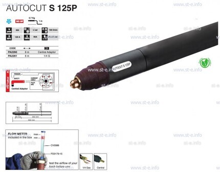 Голова плазмотрона для механизированной резки AUTOCUT S 125 P - st-e.info - Чебоксары