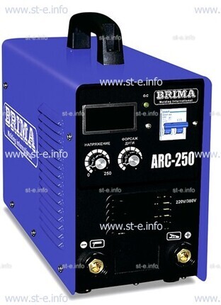 Сварочный аппарат Brima (инвертор) ARC 250 (220/380В) - st-e.info - Чебоксары