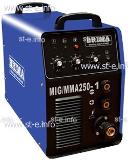 Сварочный инверторный полуавтомат Brima MIG/MMA-250-1 (380)  - st-e.info - Чебоксары