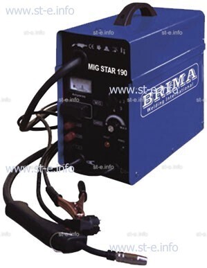 Сварочный полуавтомат инверторный одноблочный Brima MIGSTAR-190 - st-e.info - Чебоксары